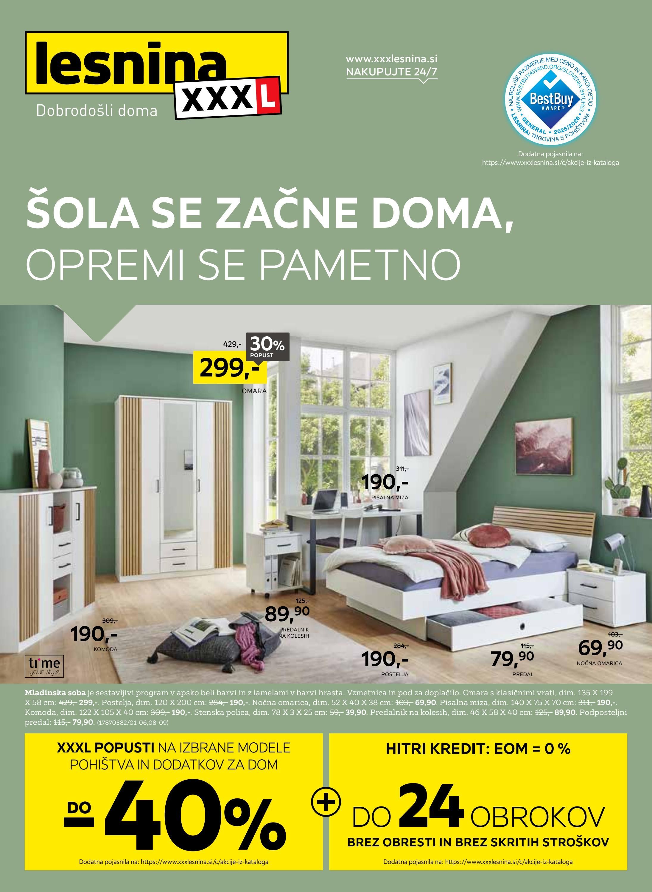 Šola se začne doma, opremi se pametno