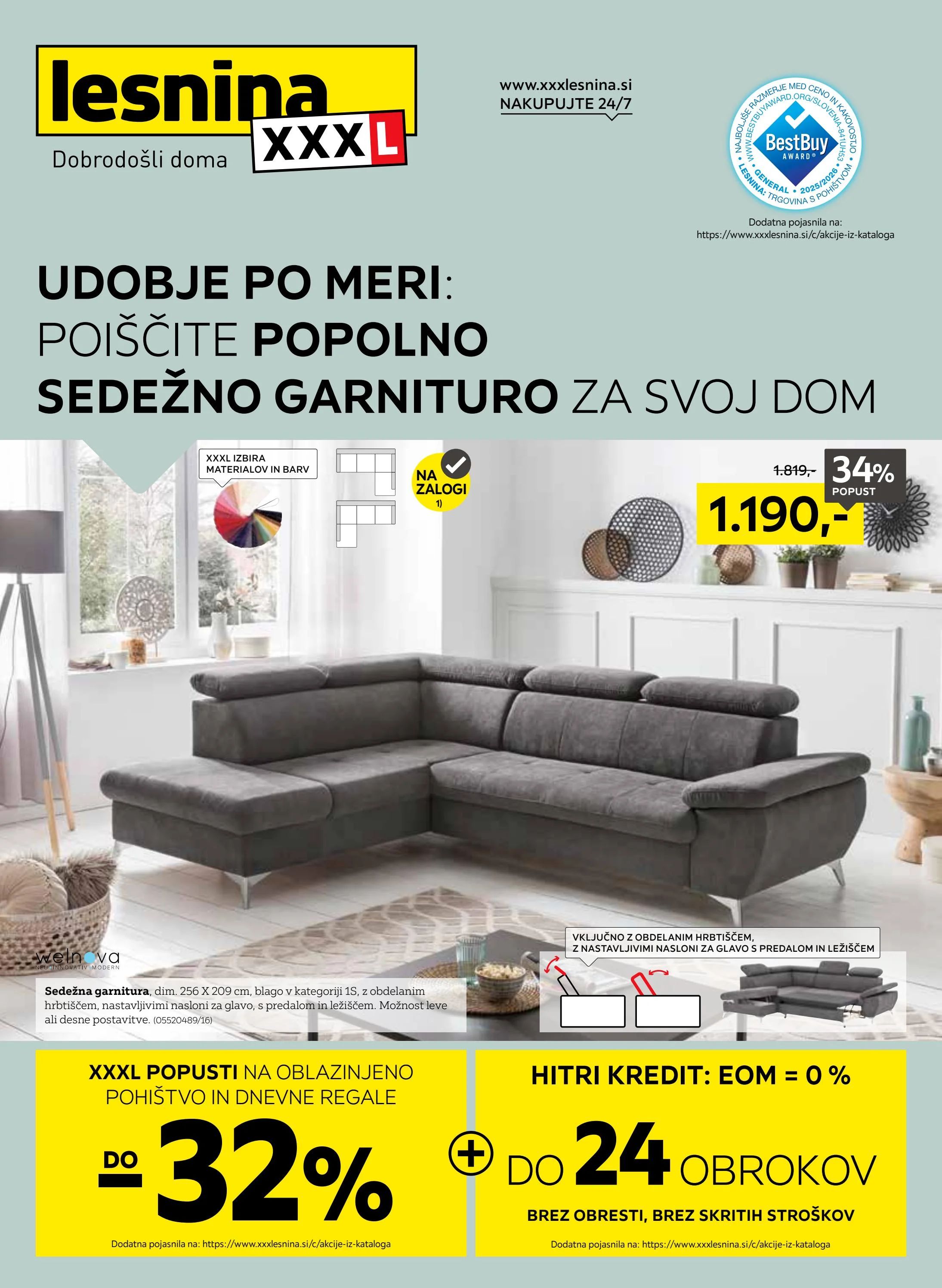 Udobje po meri: poiščite popolno sedežno garnituro za svoj dom