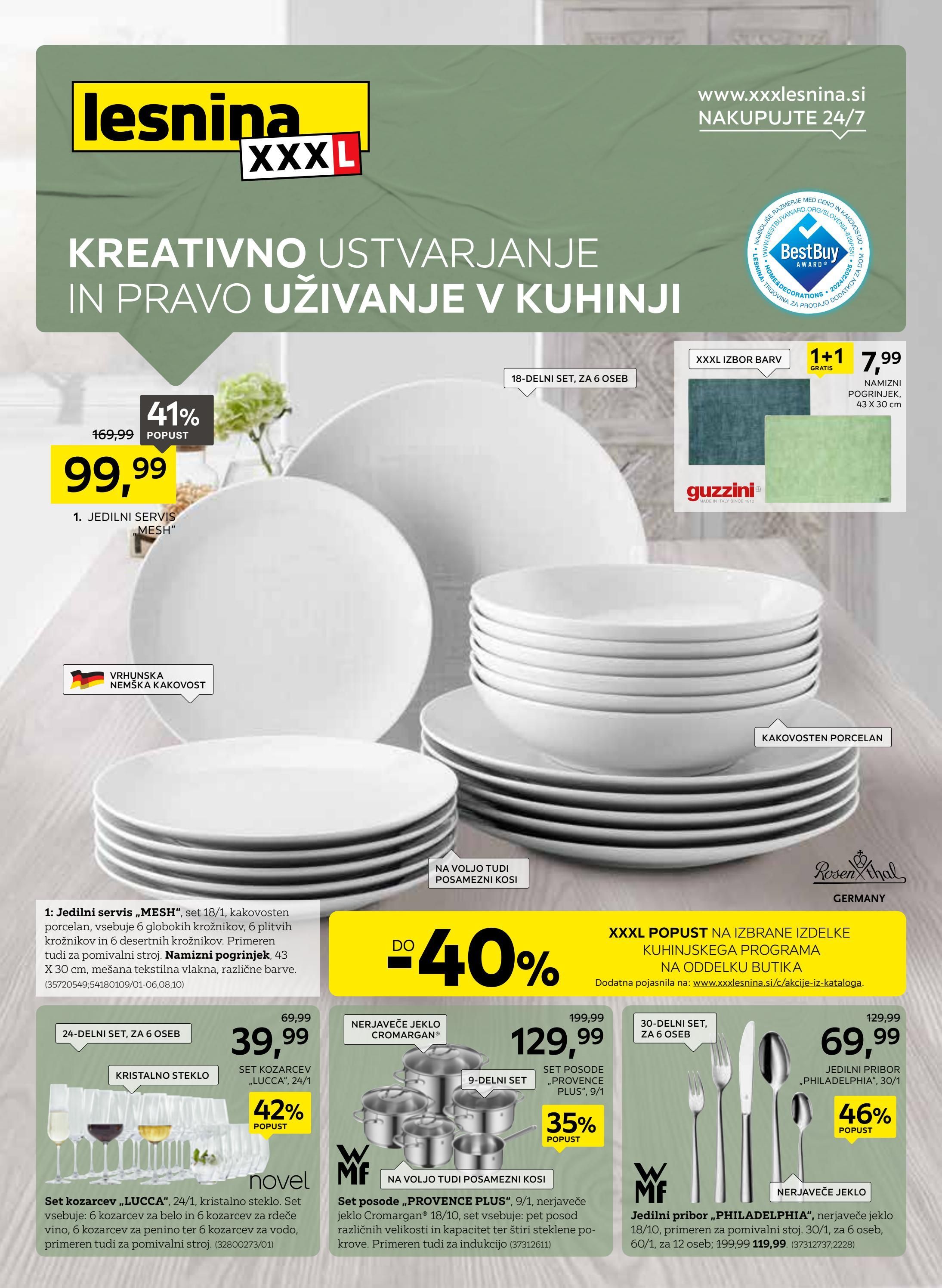 Kreativno ustvarjanje in pravo uživanje v kuhinji