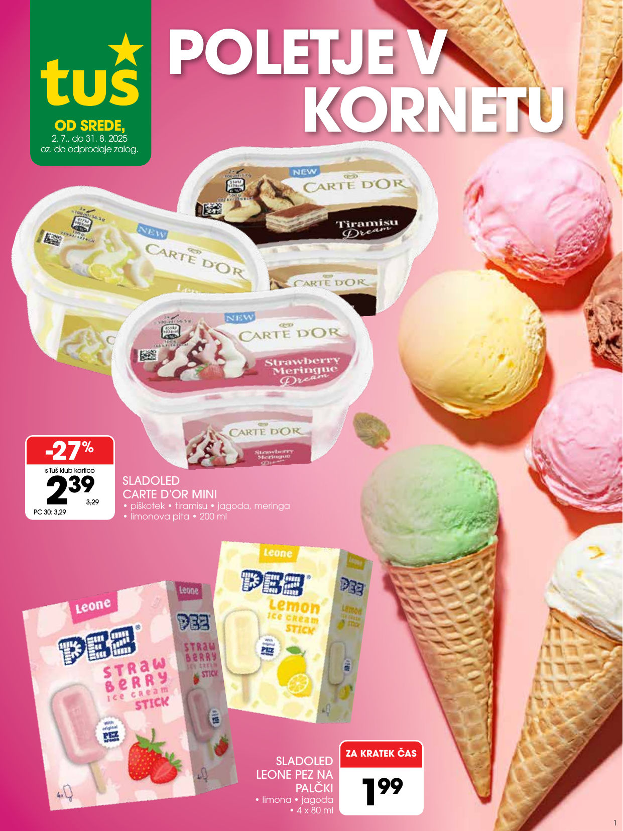 Poletje v kornetu