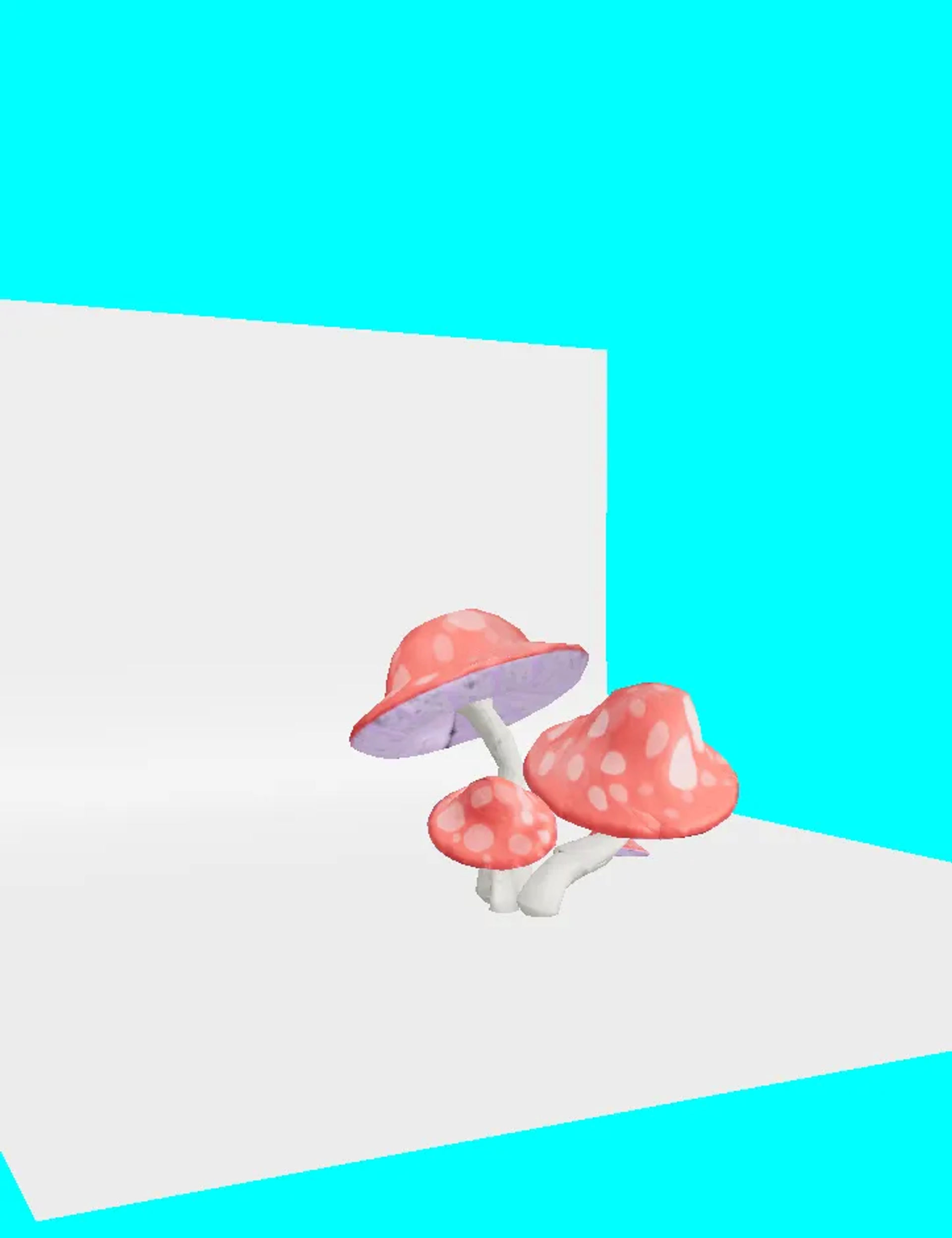 cartoon mushrooms