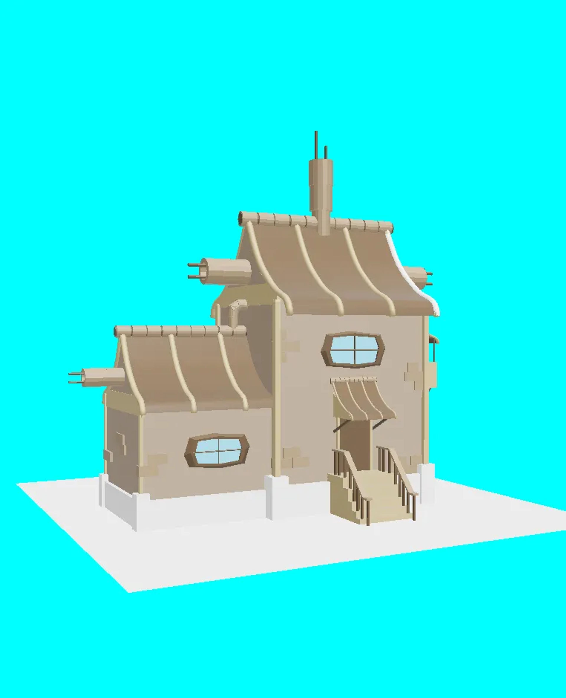 fantasy style home shadow