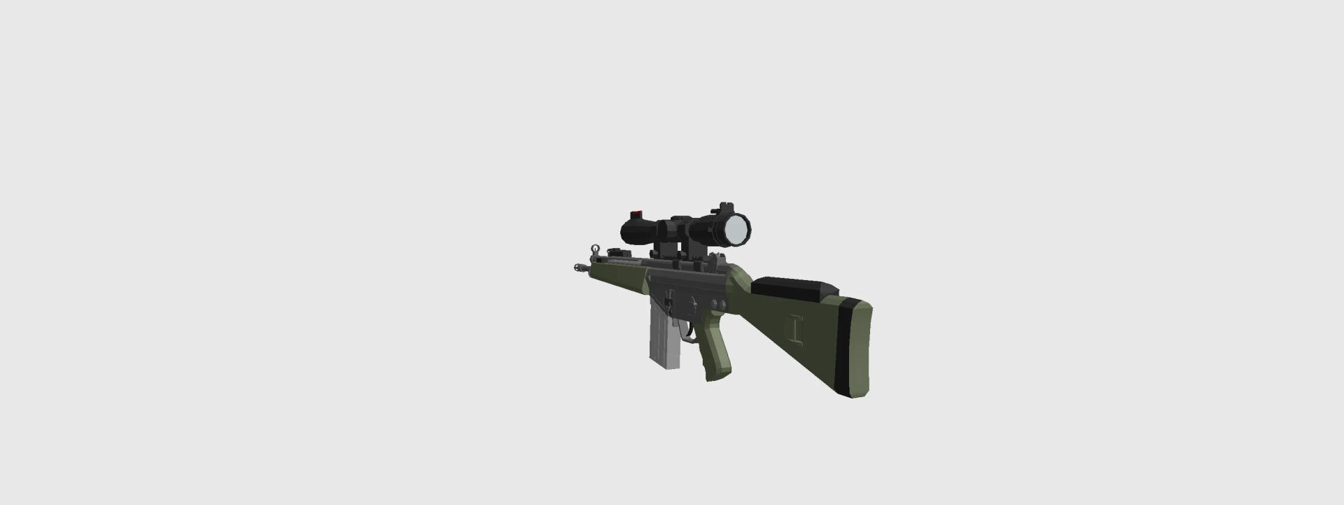 low poly g3sg1