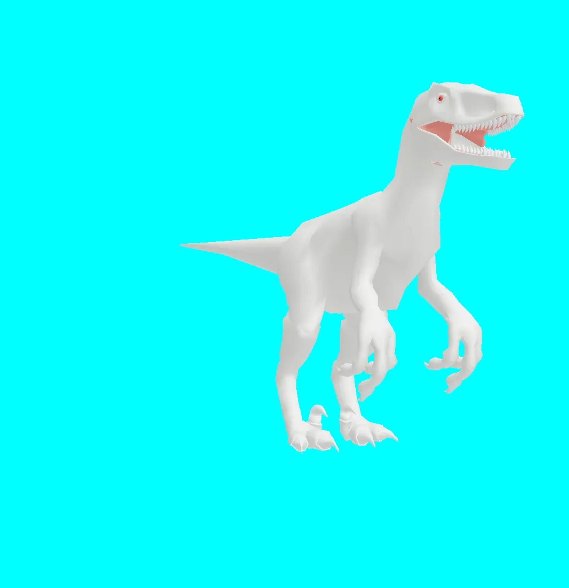 velociraptor textured