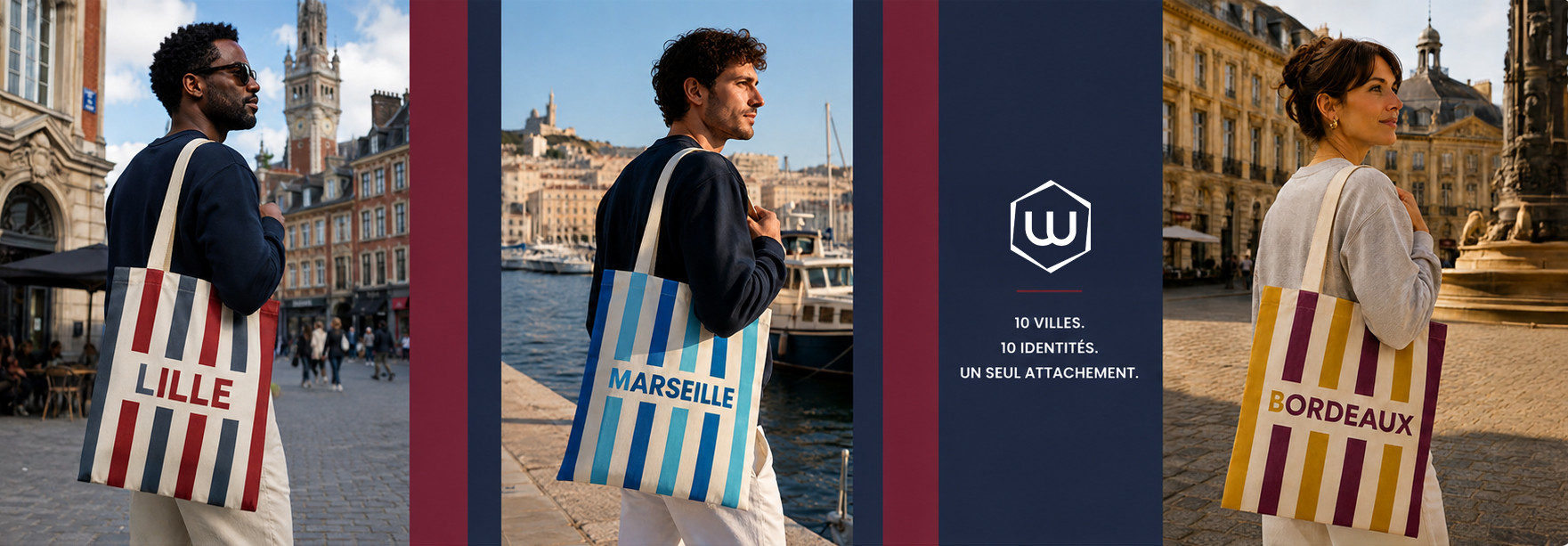HEGEL tote bag collection villes