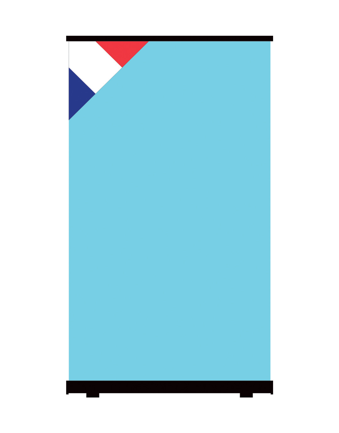Affiche bâche M1 440g/m² - 100 x 200 cm