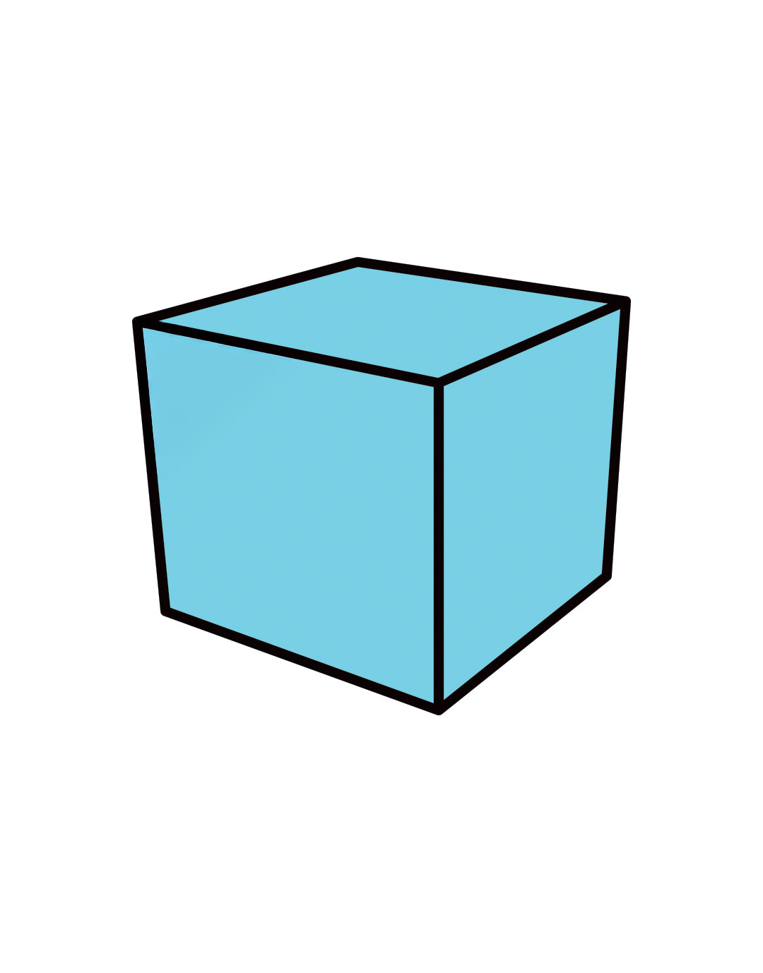 Housse sublimation pour cube 48 cm