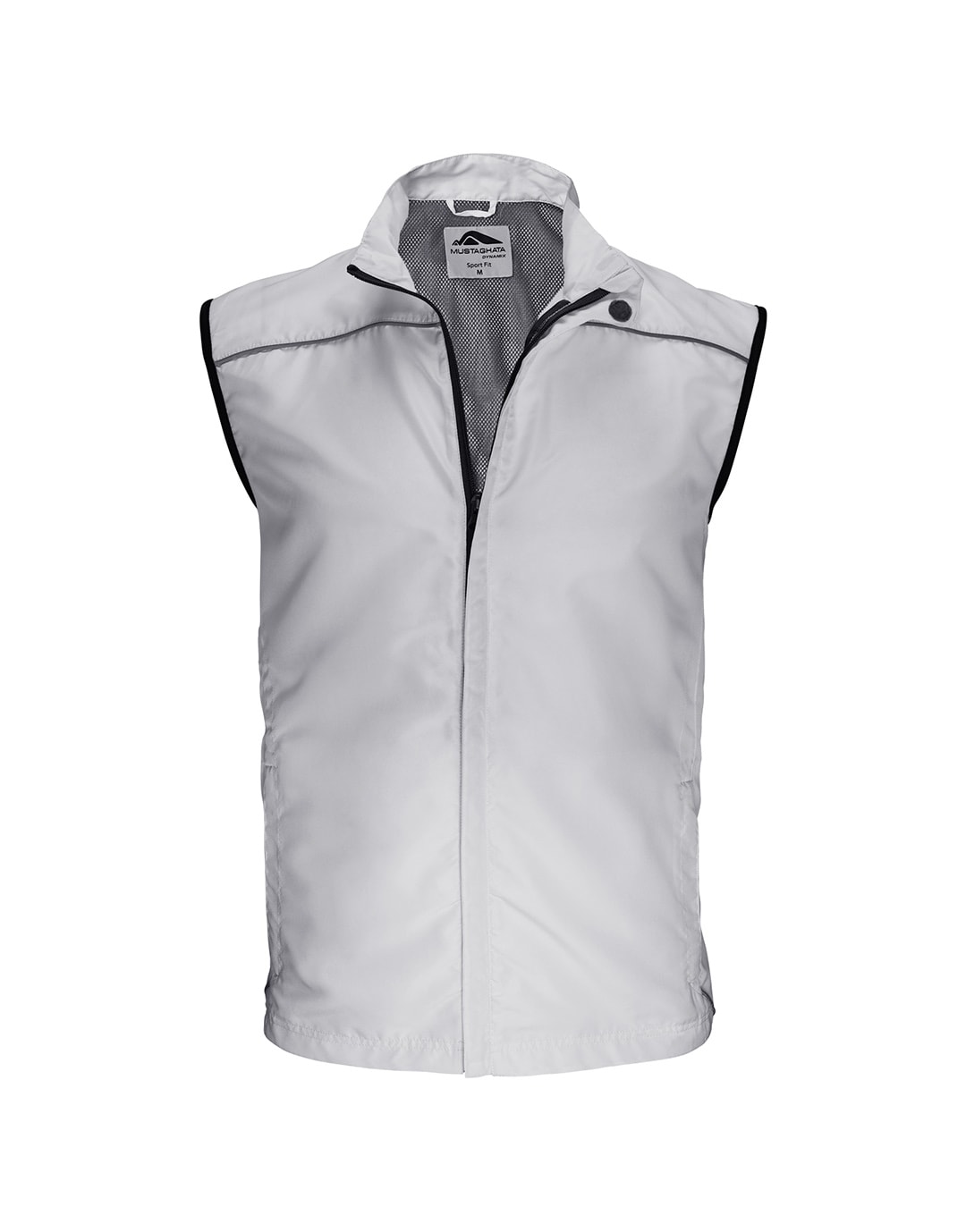 Coupe-Vent running zippé sans manches personnalisé Paynelia