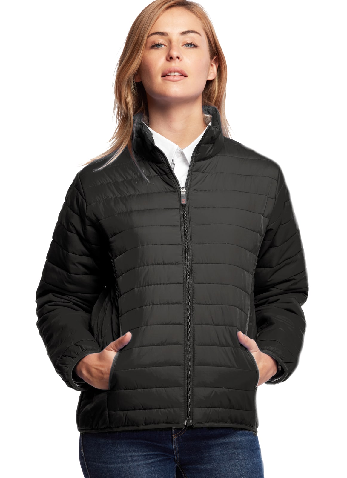 BLOUSON Doudoune Femme Nylon Mat