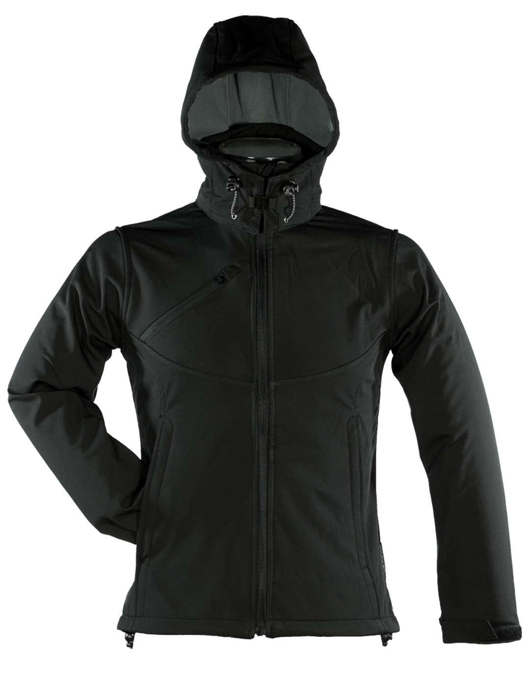 Softshell Femme 3 Couches avec capuche personnalisé Paynelia