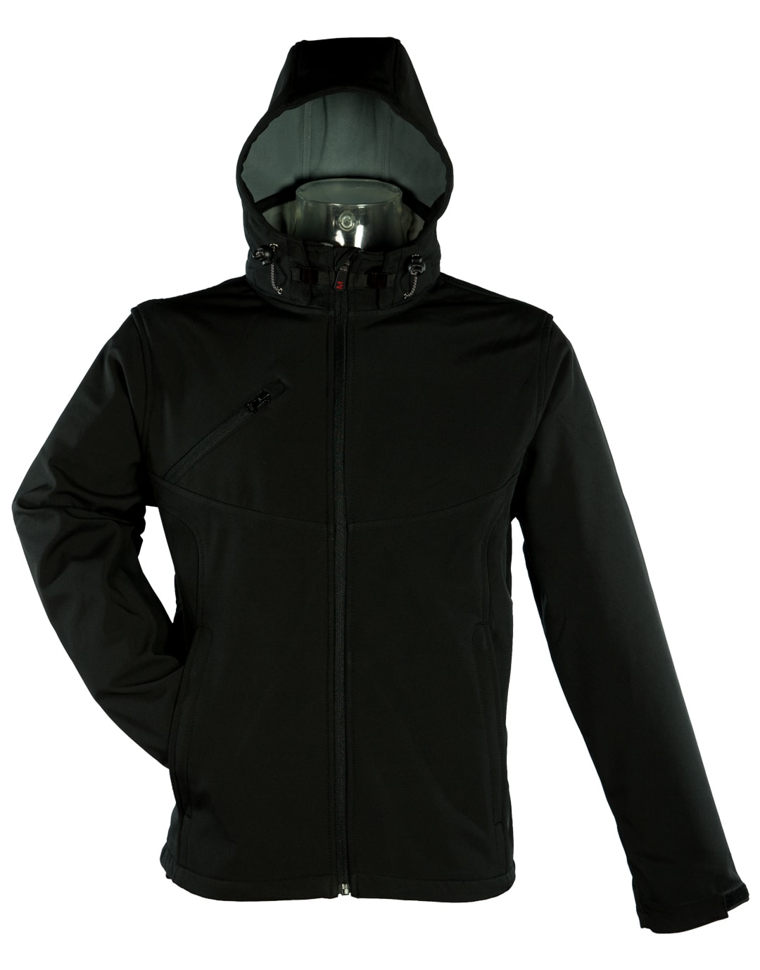 Softshell Homme 3 couches avec capuche