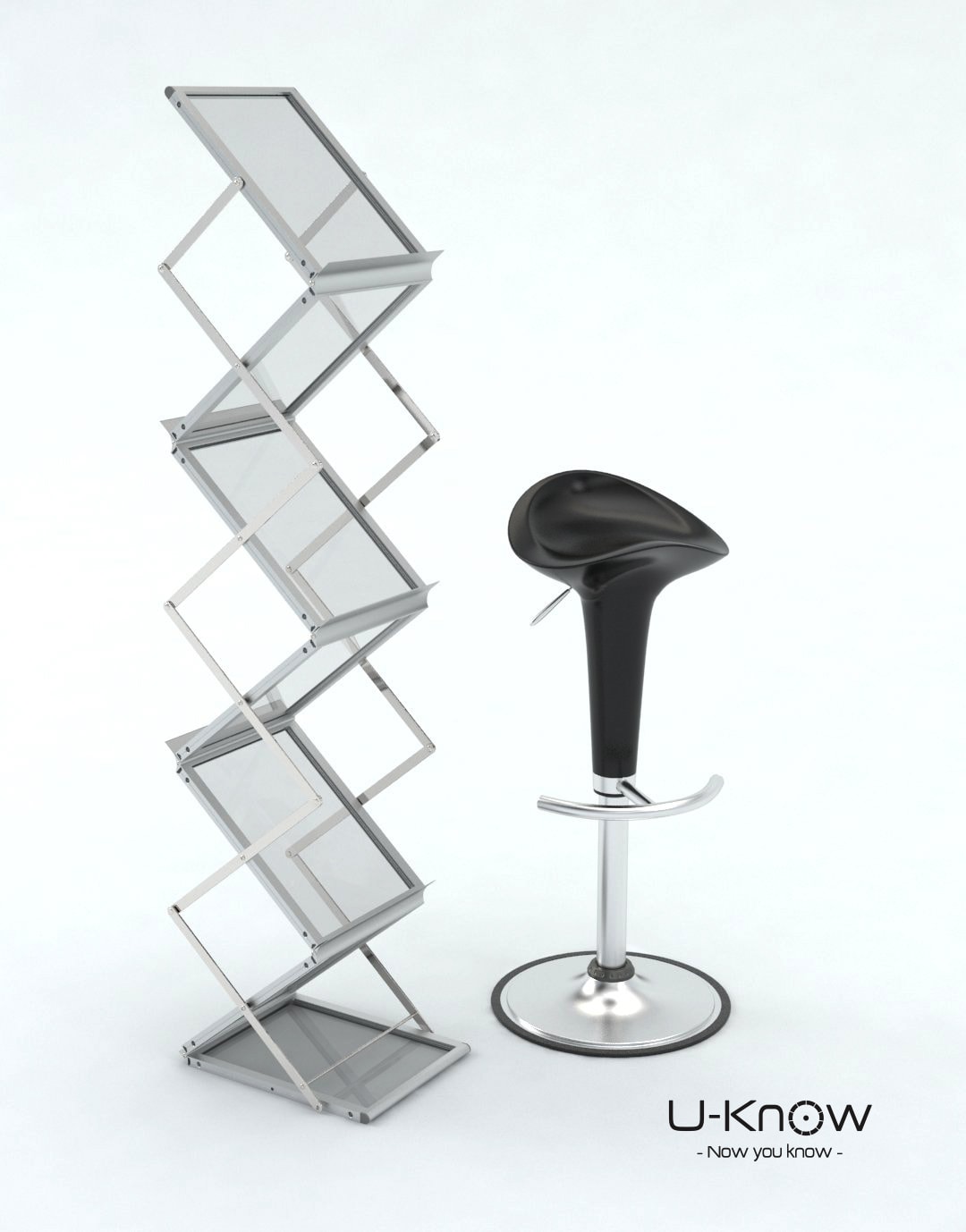 Porte-document Alu / Plexi avec mallette