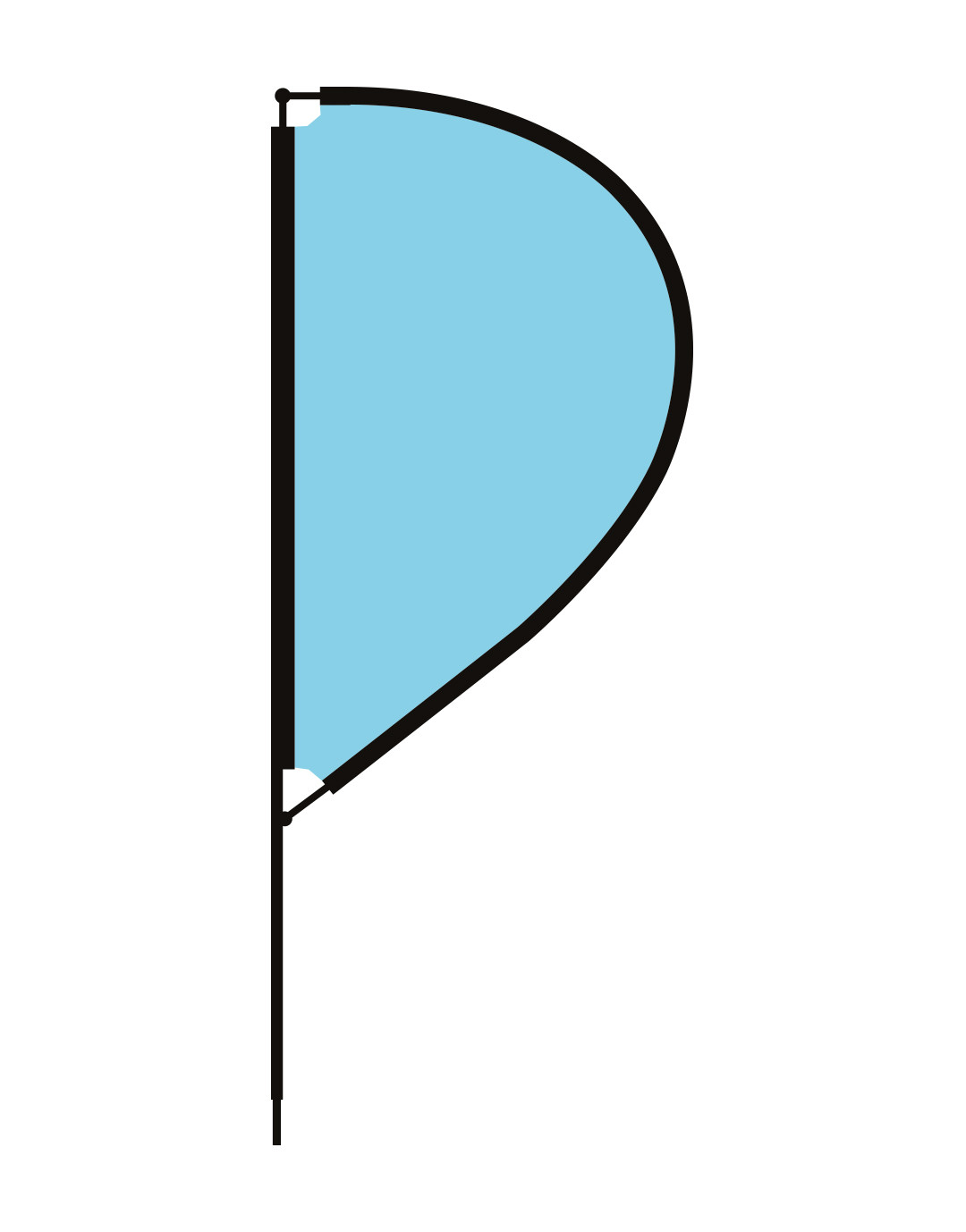 SURF FLAG 240 - NUMERIQUE