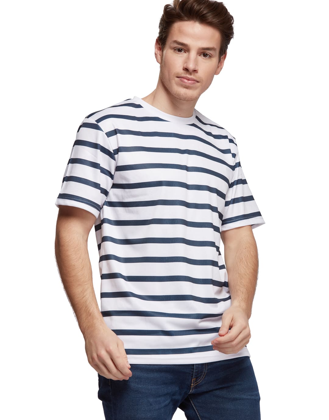 Marinière Homme Polyester respirant