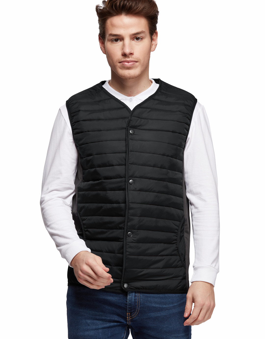 Gilet Doudoune Unisexe Nylon Mat