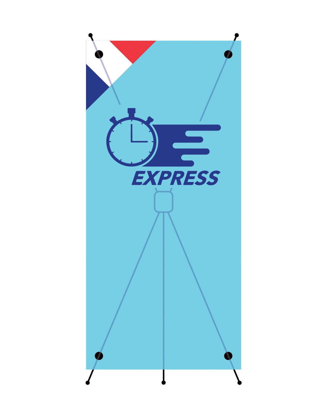 Affiche bâche B1 / Express en 48h/72h