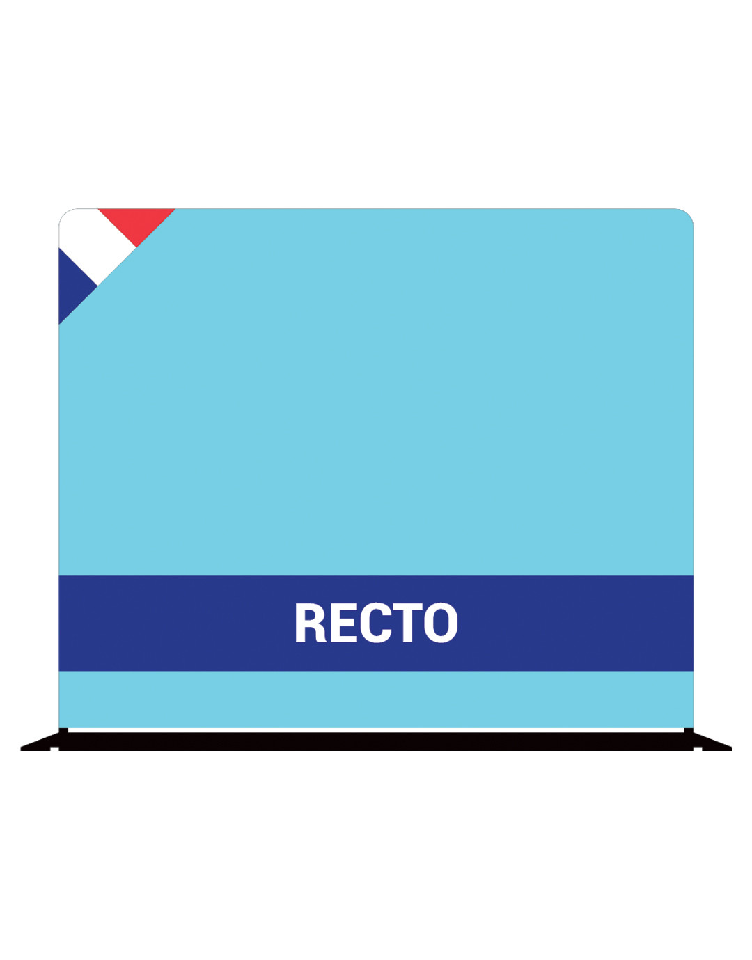 Impression HD recto pour AEROSTAND 300 personnalisé Paynelia
