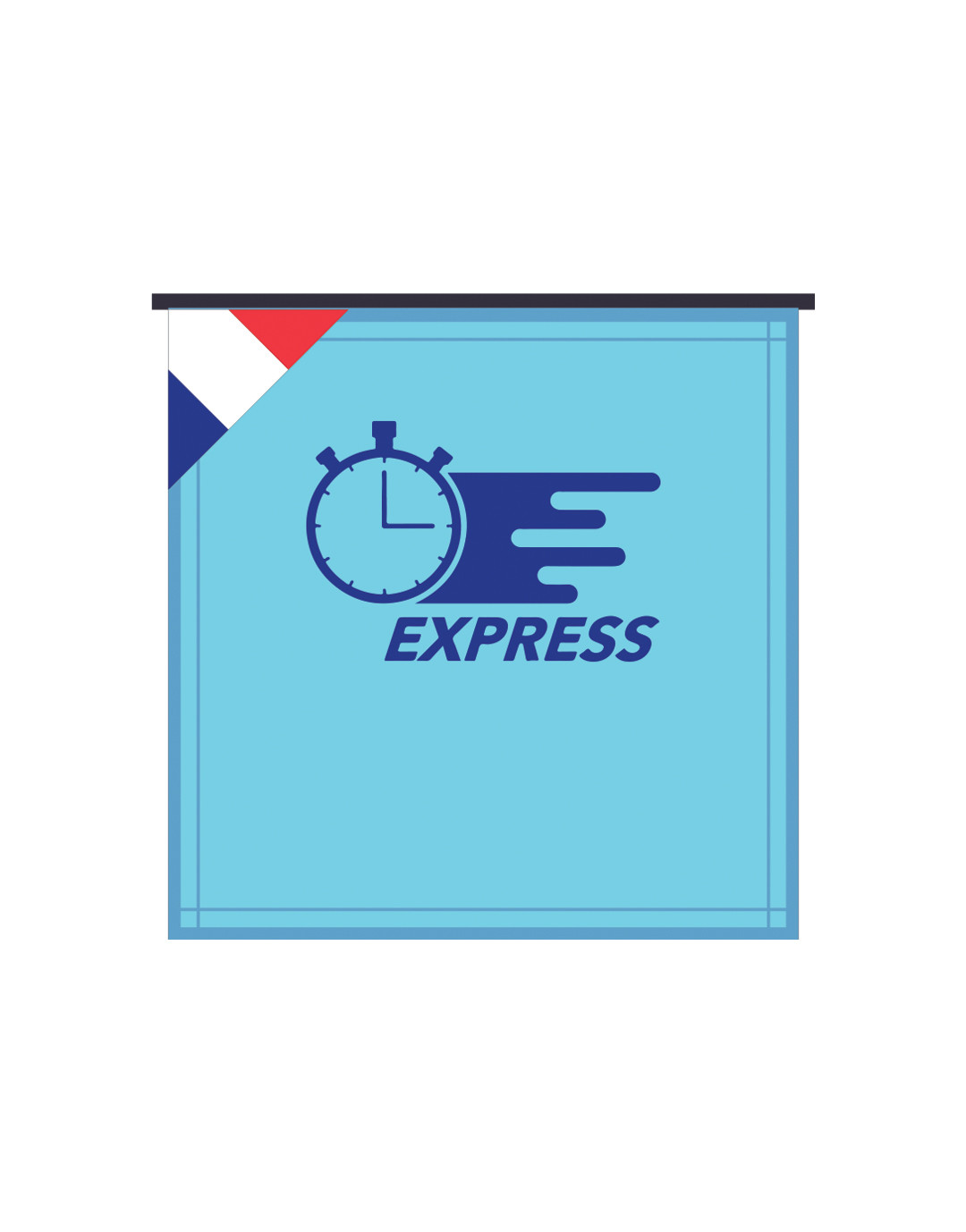 Toile personnalisée 240g/m² fab. Express