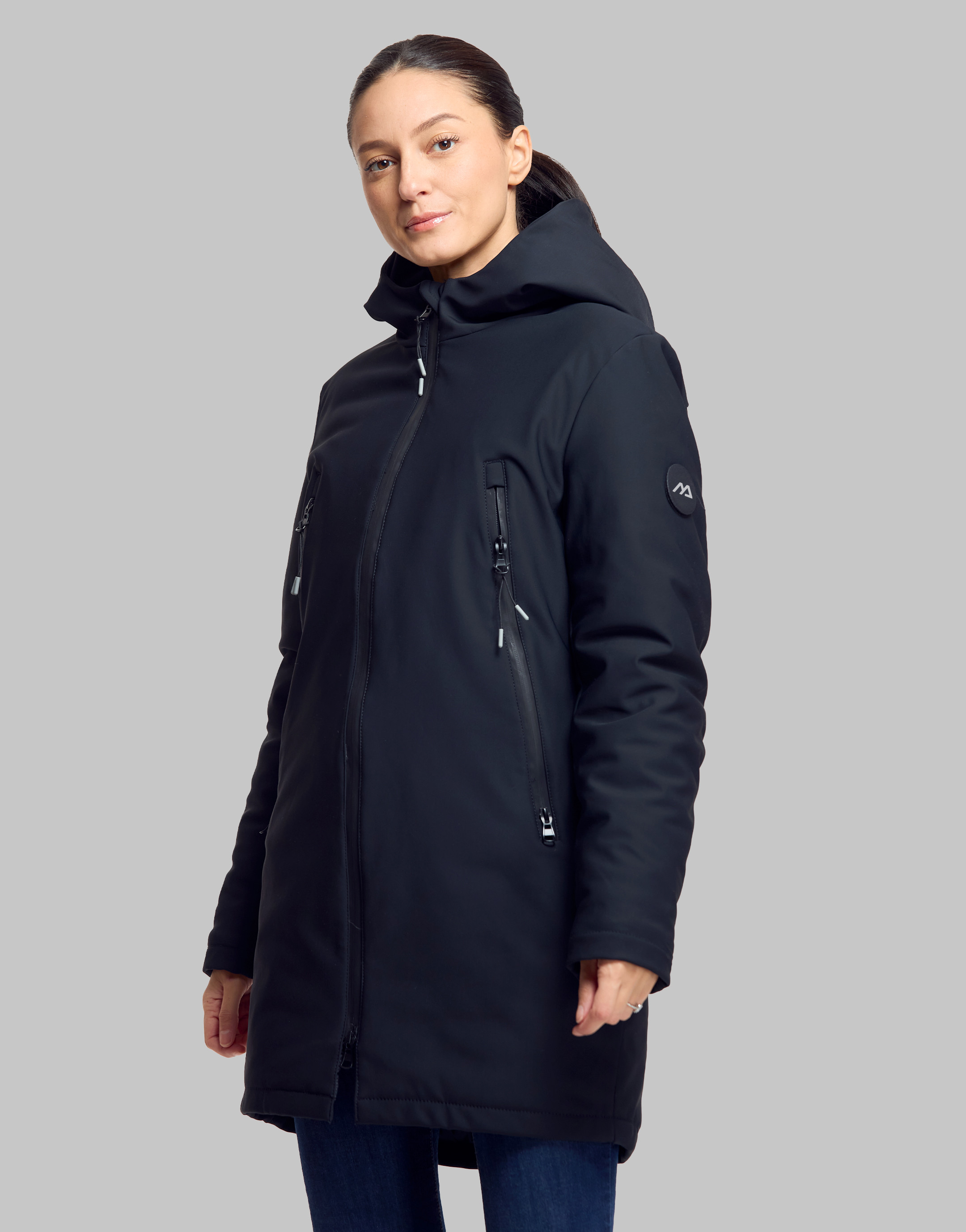 Parka à capuche intérieur doudoune