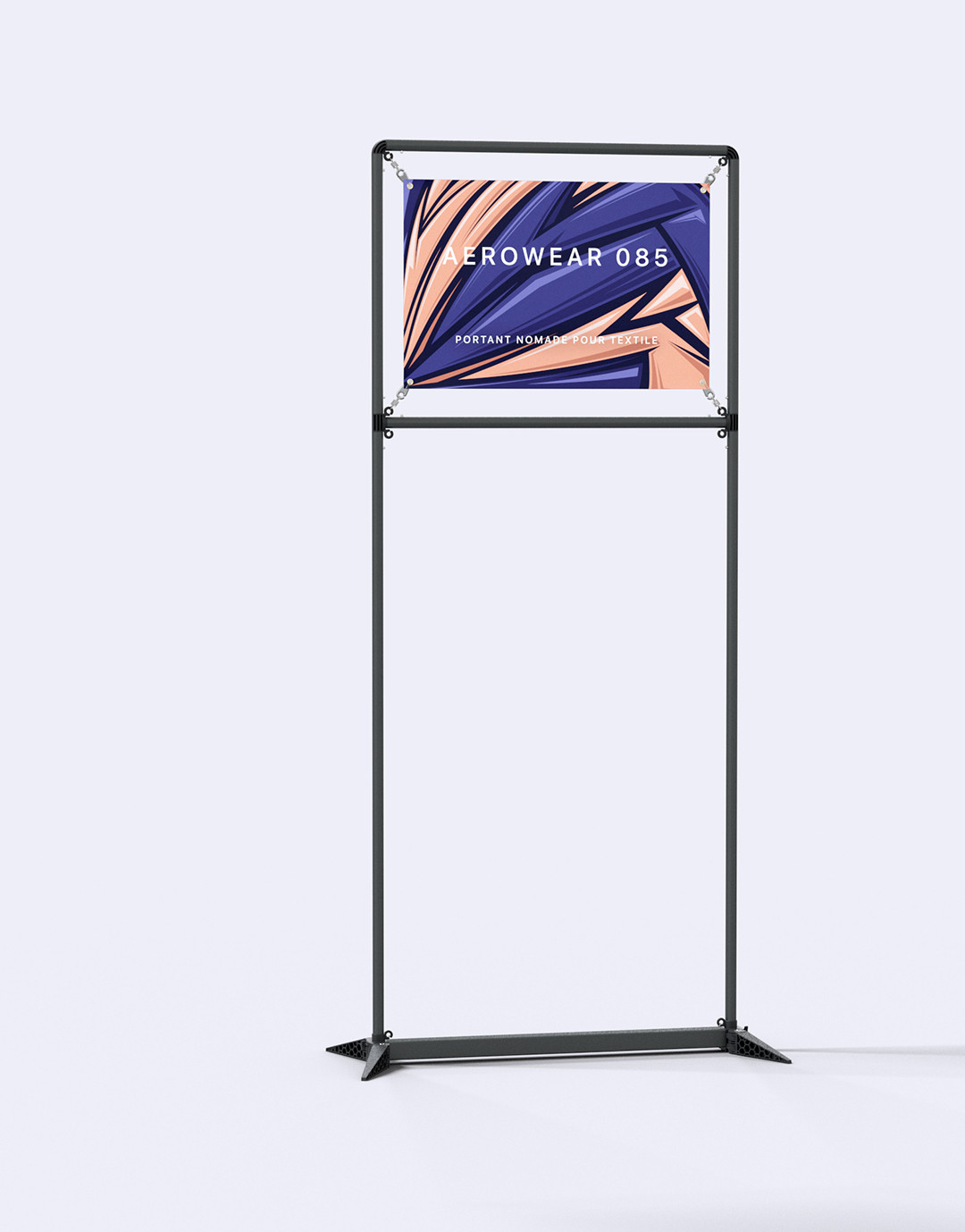 Portant nomade 85x200cm + sac personnalisé Paynelia