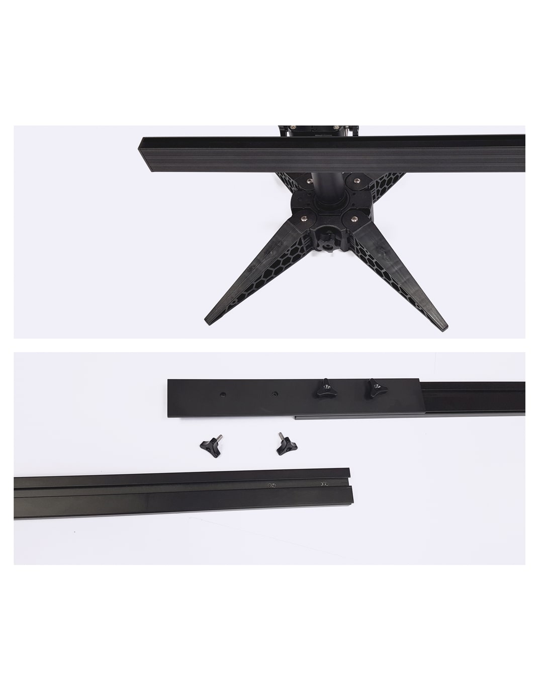 Porte-banderole 85cm - haut.ajustable personnalisé Paynelia