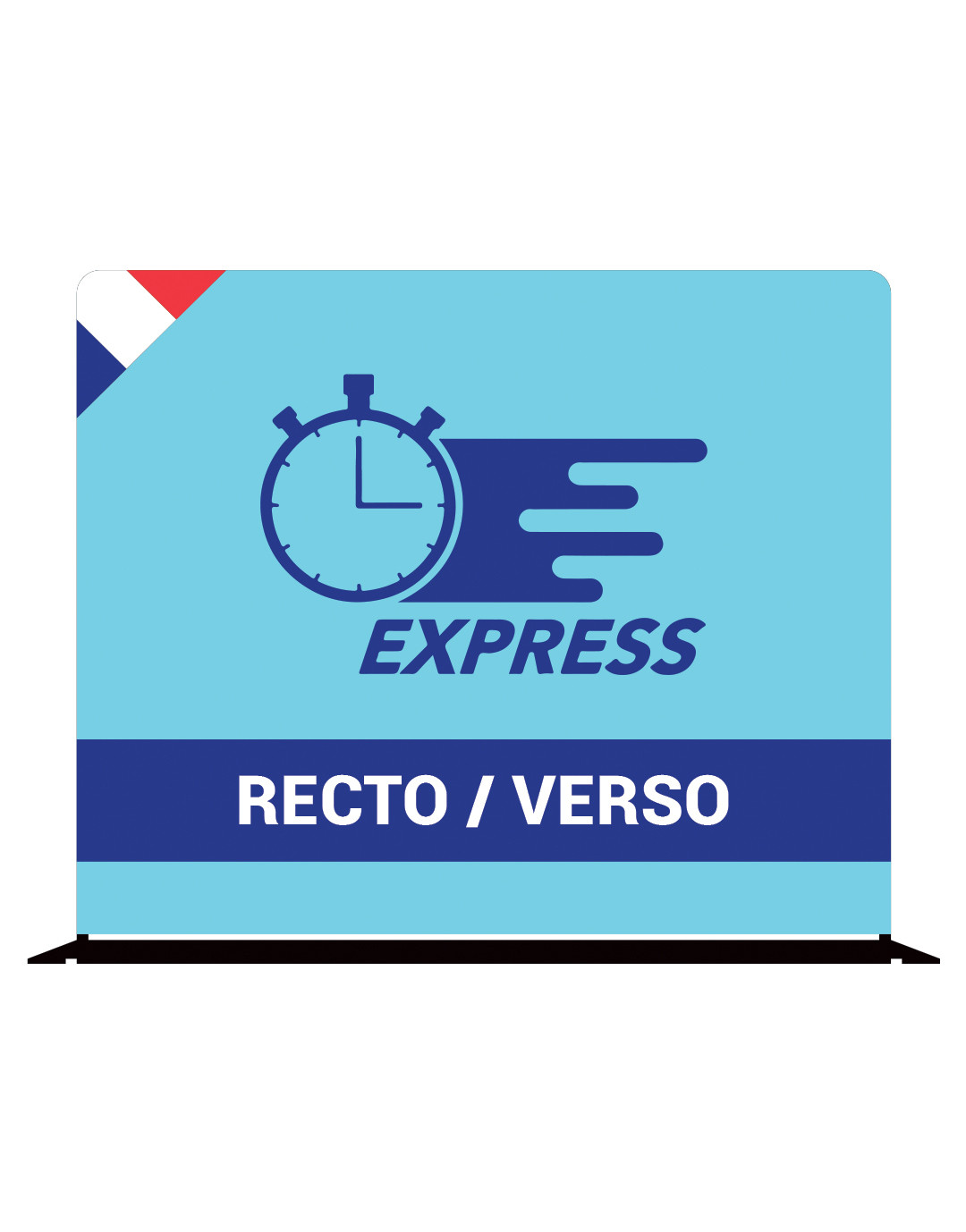 Impression HD recto verso FR Express personnalisé Paynelia