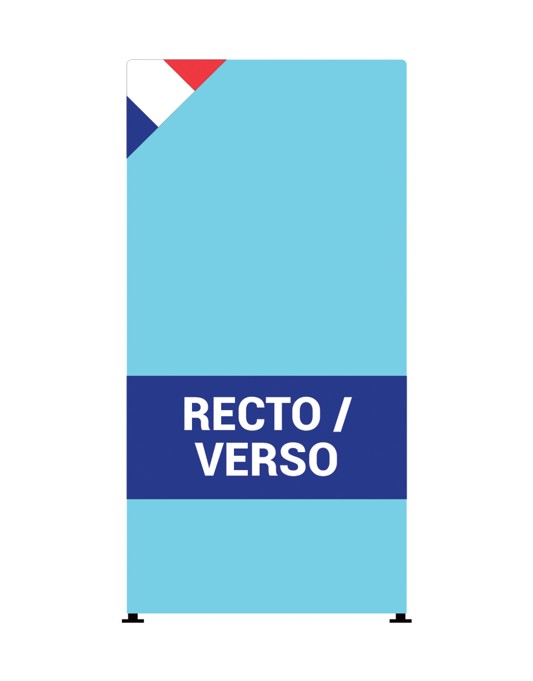 Housse STRETCH BANNER 100 R/V Fab FR