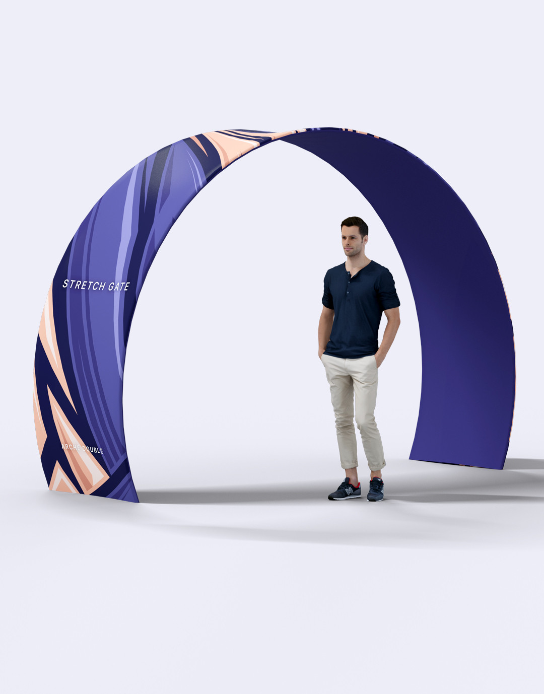 Arche aluminium 3m + sac de transport