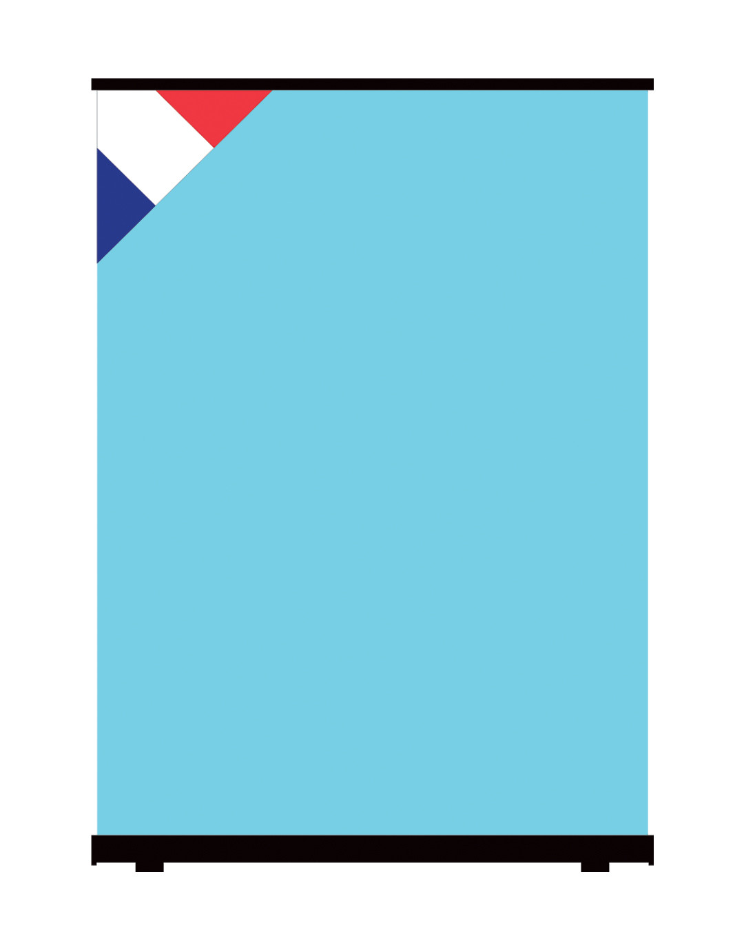 Affiche bâche M1 440g/m² - 120 x 200 cm