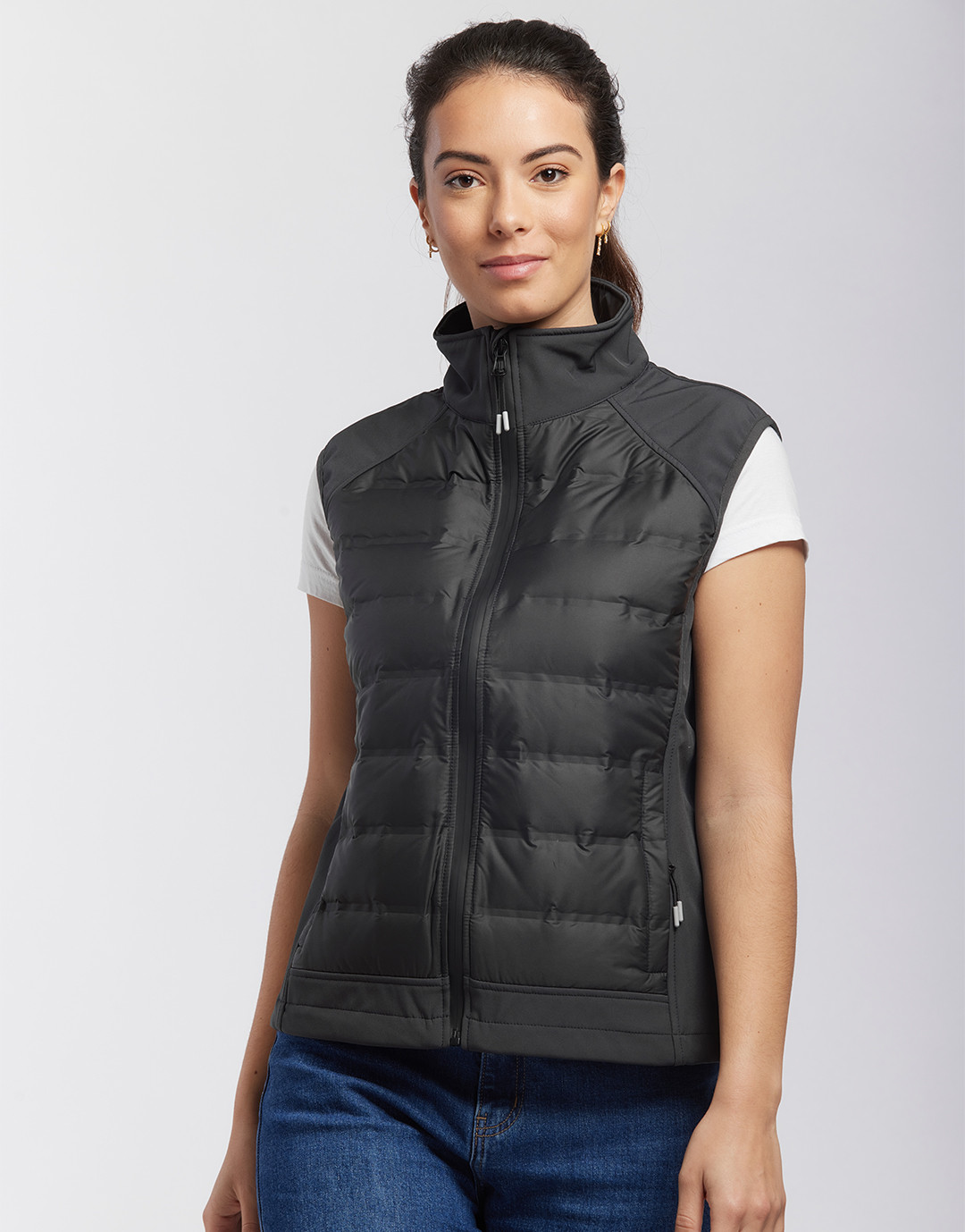 Body Femme hybride softshell/doudoune