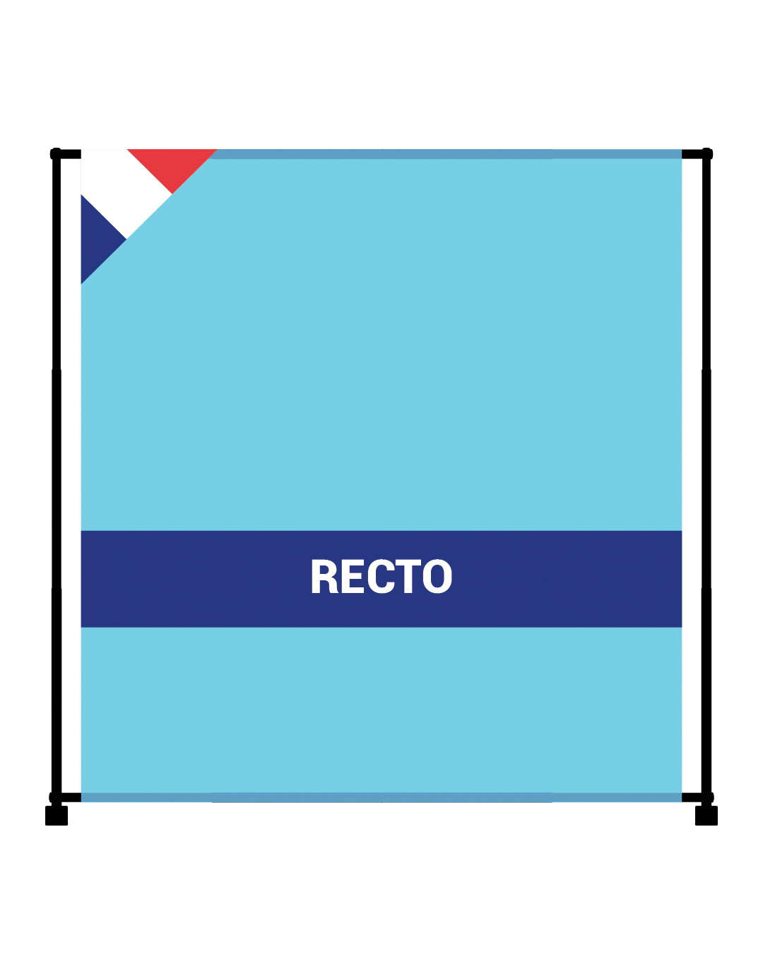 Habillage Aerotesco Recto 240/240cm personnalisé Paynelia