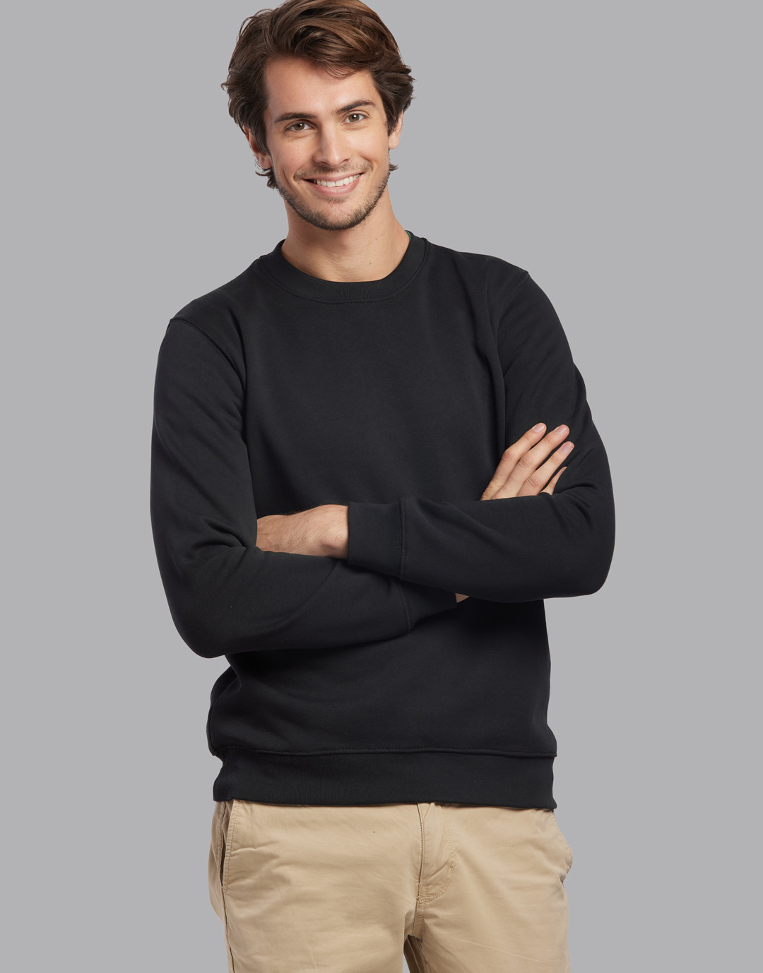 Sweat col rond coton bio MiF 350g