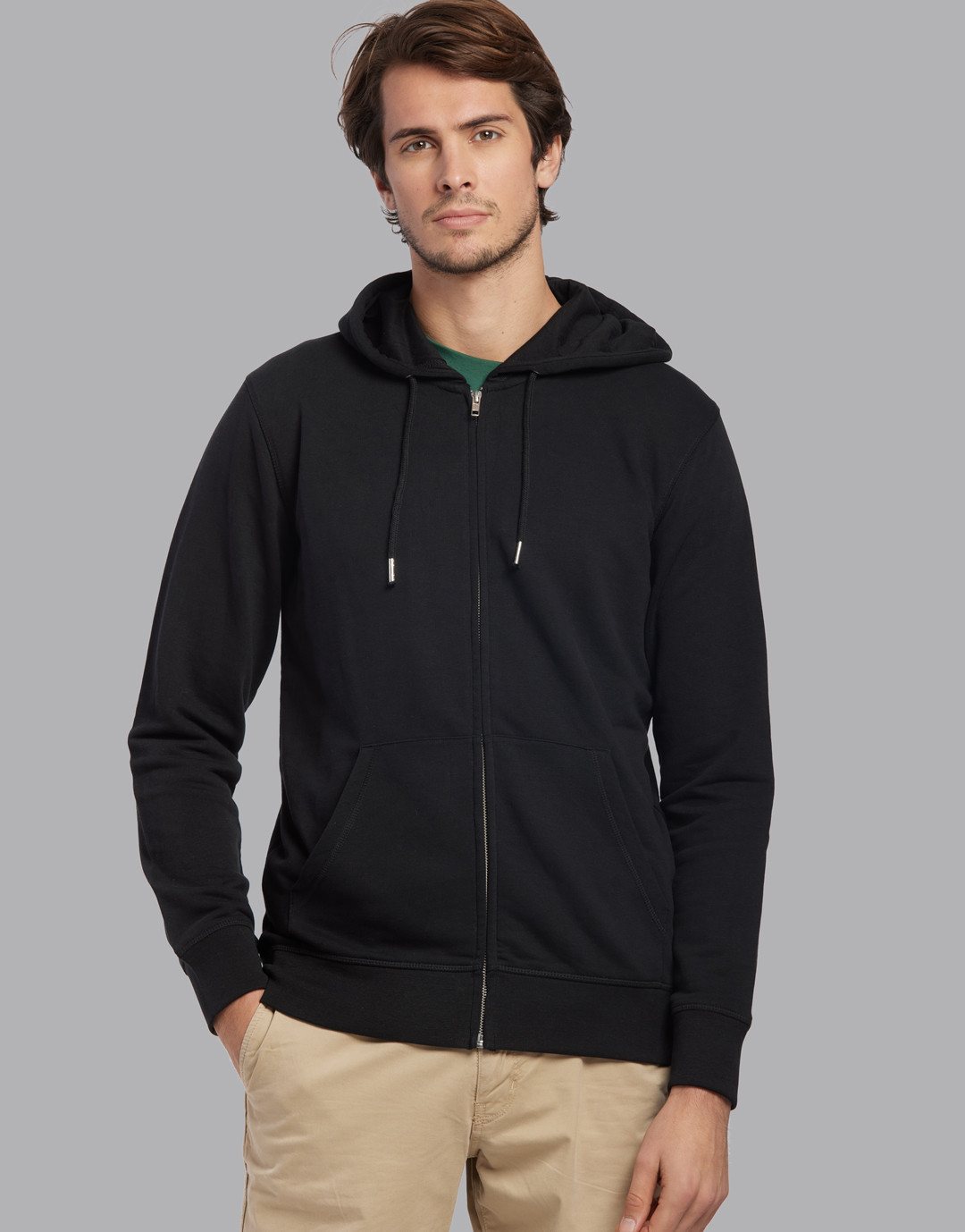 Hoodie Zippé coton bio Made in France