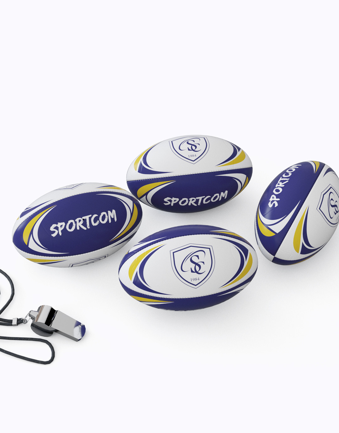 Mini ballon Rugby 13 cm - import avion