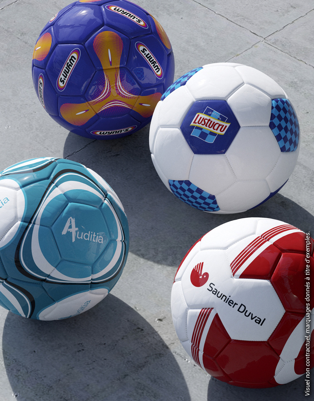 Ballon Football Budget - Import Bateau personnalisé Paynelia