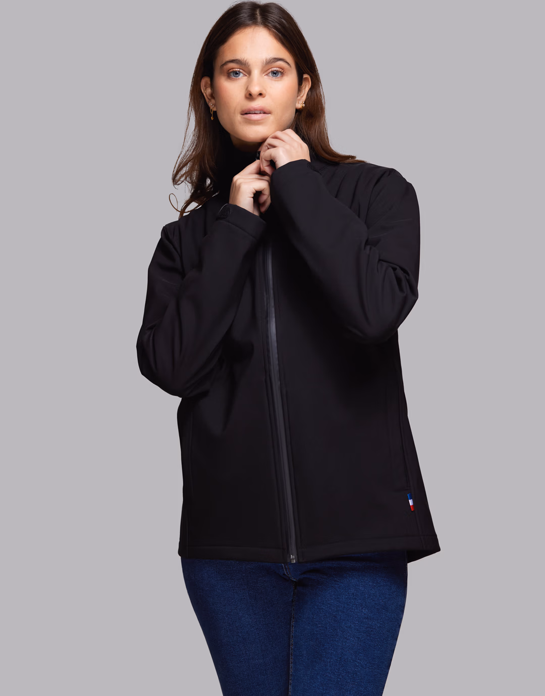 Saleve · Veste softshell femme coloris Noir
